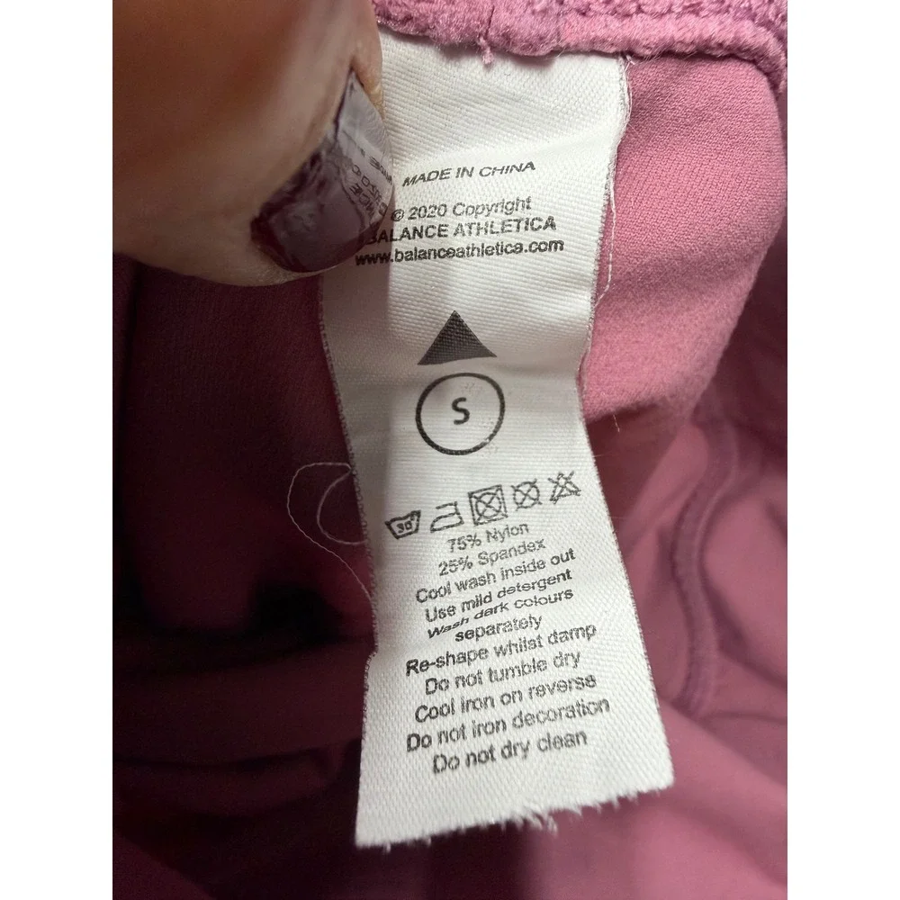 Balance Athletica Cloud Leggings Women S Mauve Pink High Waisted Athletic Pants